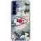 NFL Kansas City Chiefs Camo Galaxy S25 Clear Case